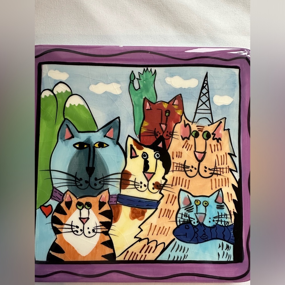 Catzilla Plate - Picture 6 of 6